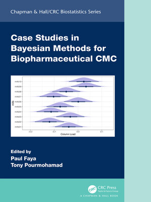 cover image of Case Studies in Bayesian Methods for Biopharmaceutical CMC